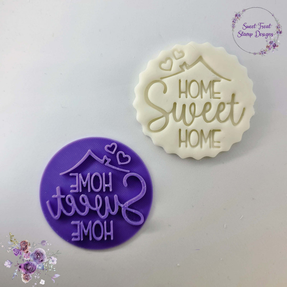Sweet Treat Stamps Home Sweet Home - Embossing Stamp