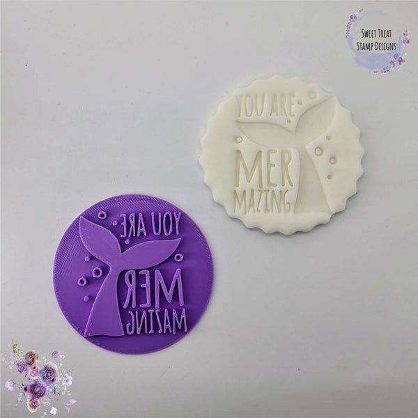 Sweet Treat Stamps You Are Mer-Mazing - Embossing Stamp