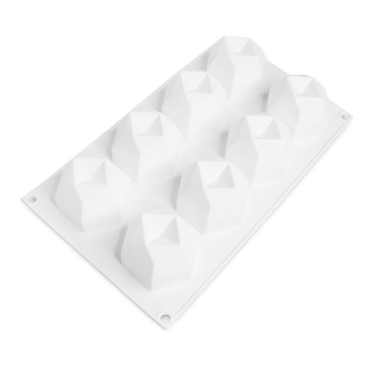 Choctastique Hexagon Geo Chocolate Mould - 8 Cavity