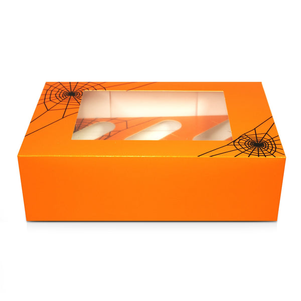 Simply Making Halloween Cobweb Satin Cupcake Box
