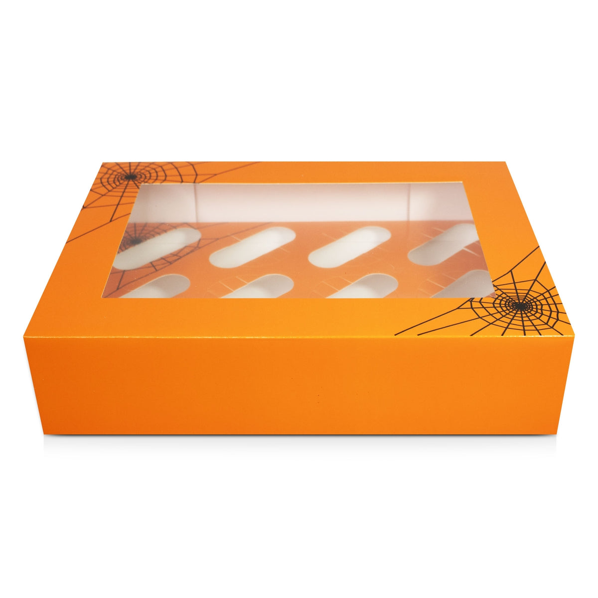 Simply Making Halloween Cobweb Satin Cupcake Box