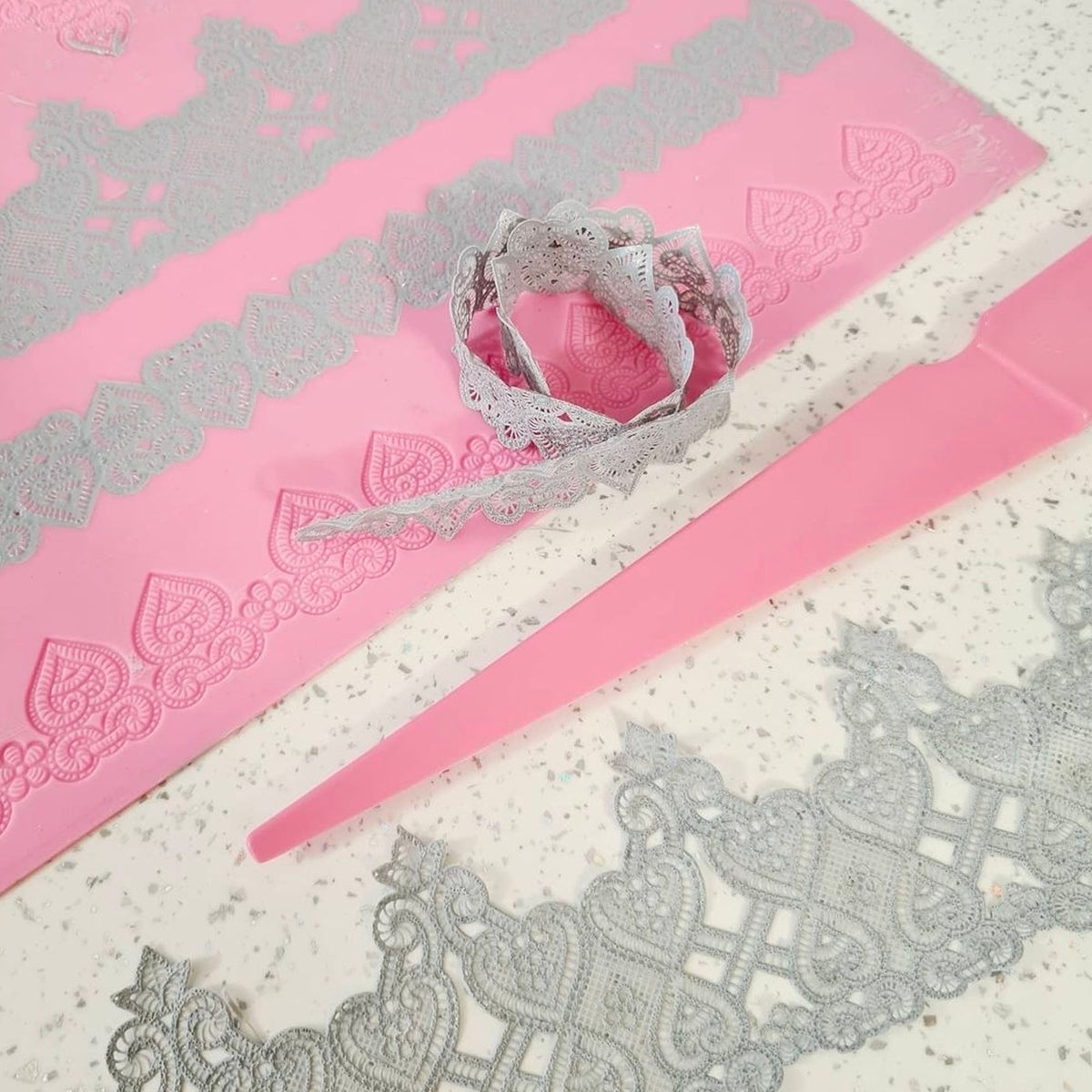 Cake Lace Juliet - 3D Large Lace Mat