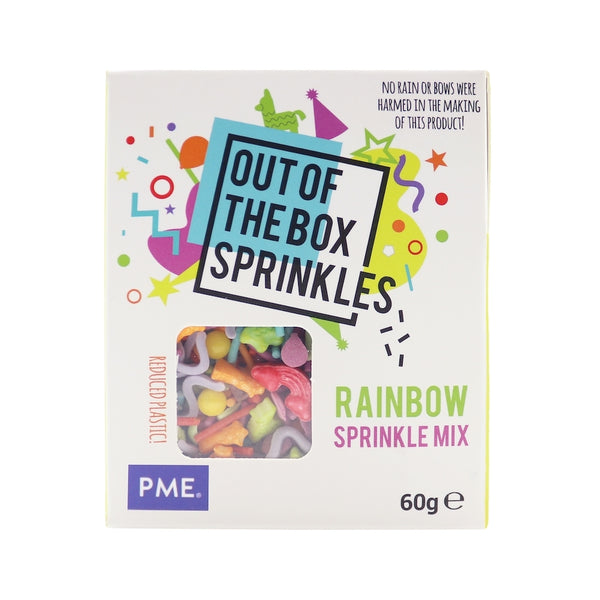 PME Rainbow - Out The Box Sprinkle Mix 60g