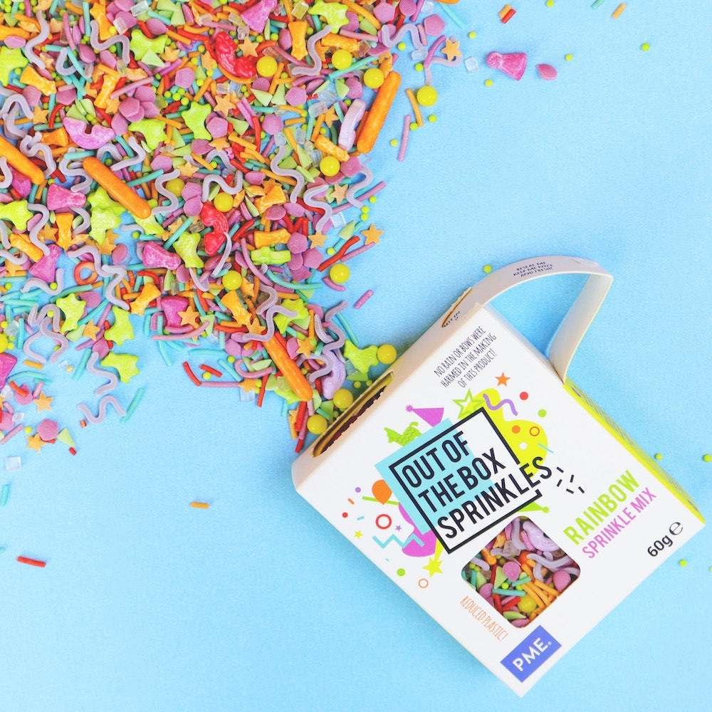 PME Rainbow - Out The Box Sprinkle Mix 60g