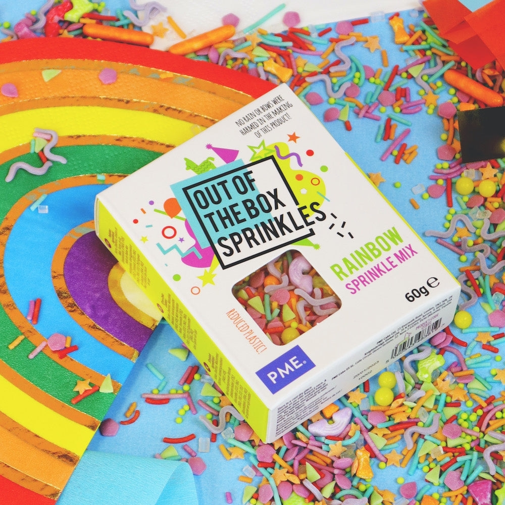 PME Rainbow - Out The Box Sprinkle Mix 60g