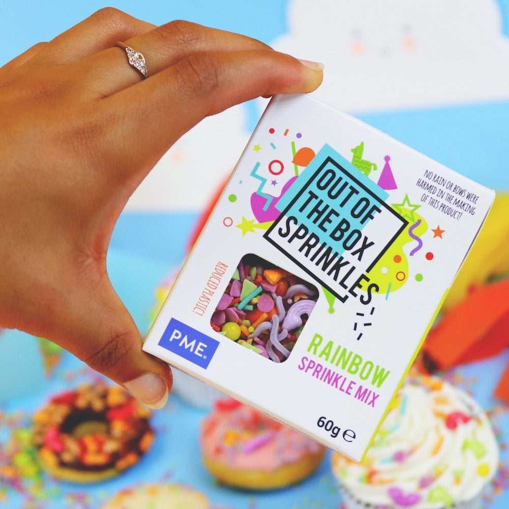 PME Rainbow - Out The Box Sprinkle Mix 60g