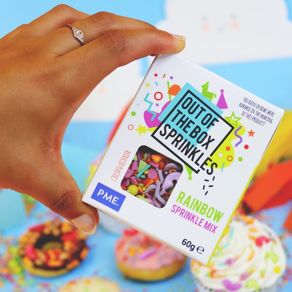 PME Rainbow - Out The Box Sprinkle Mix 60g