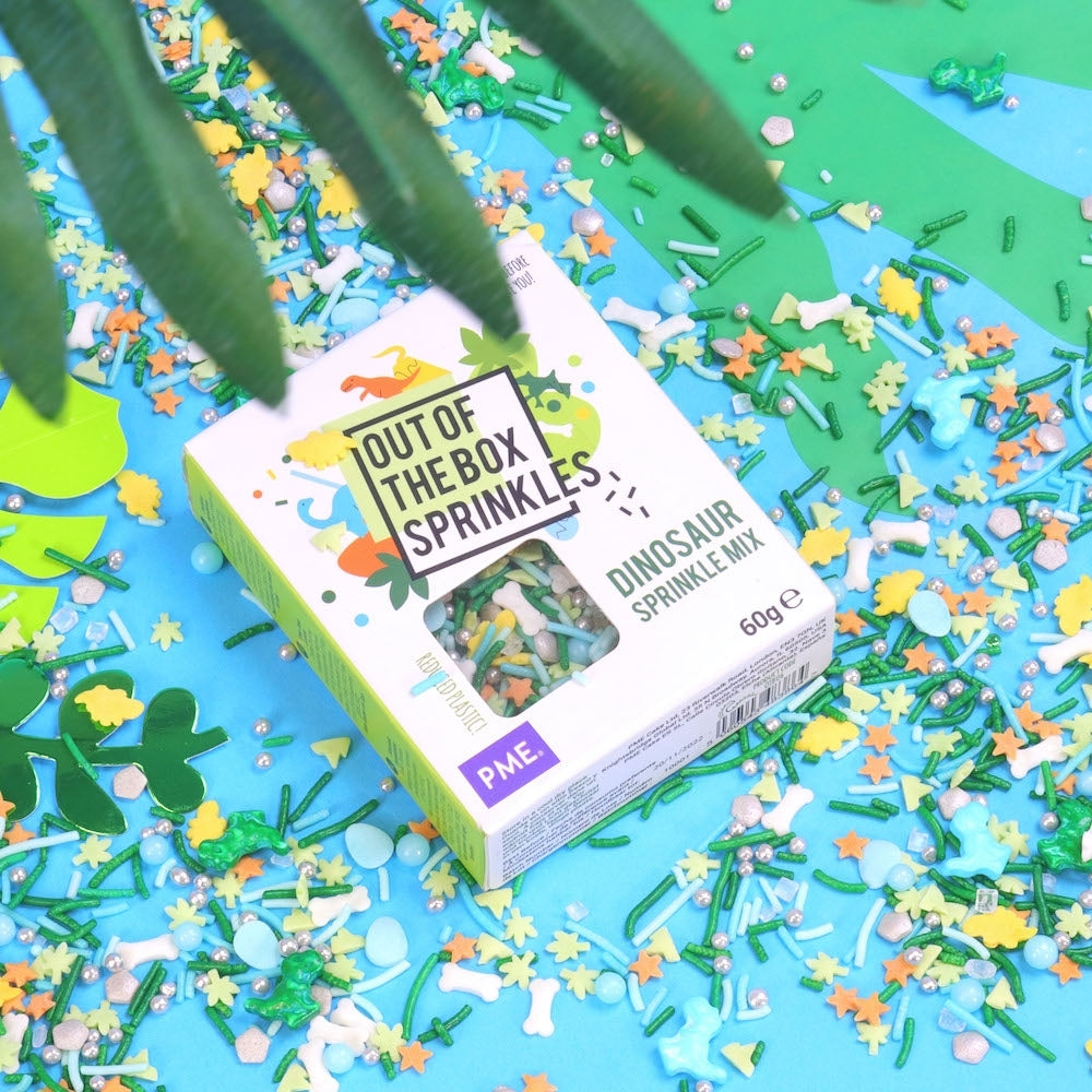PME Dinosaur - Out The Box Sprinkle Mix 60g