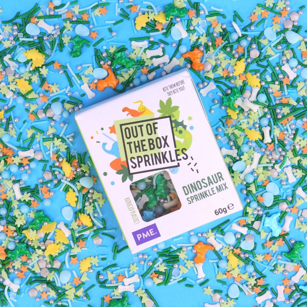 PME Dinosaur - Out The Box Sprinkle Mix 60g