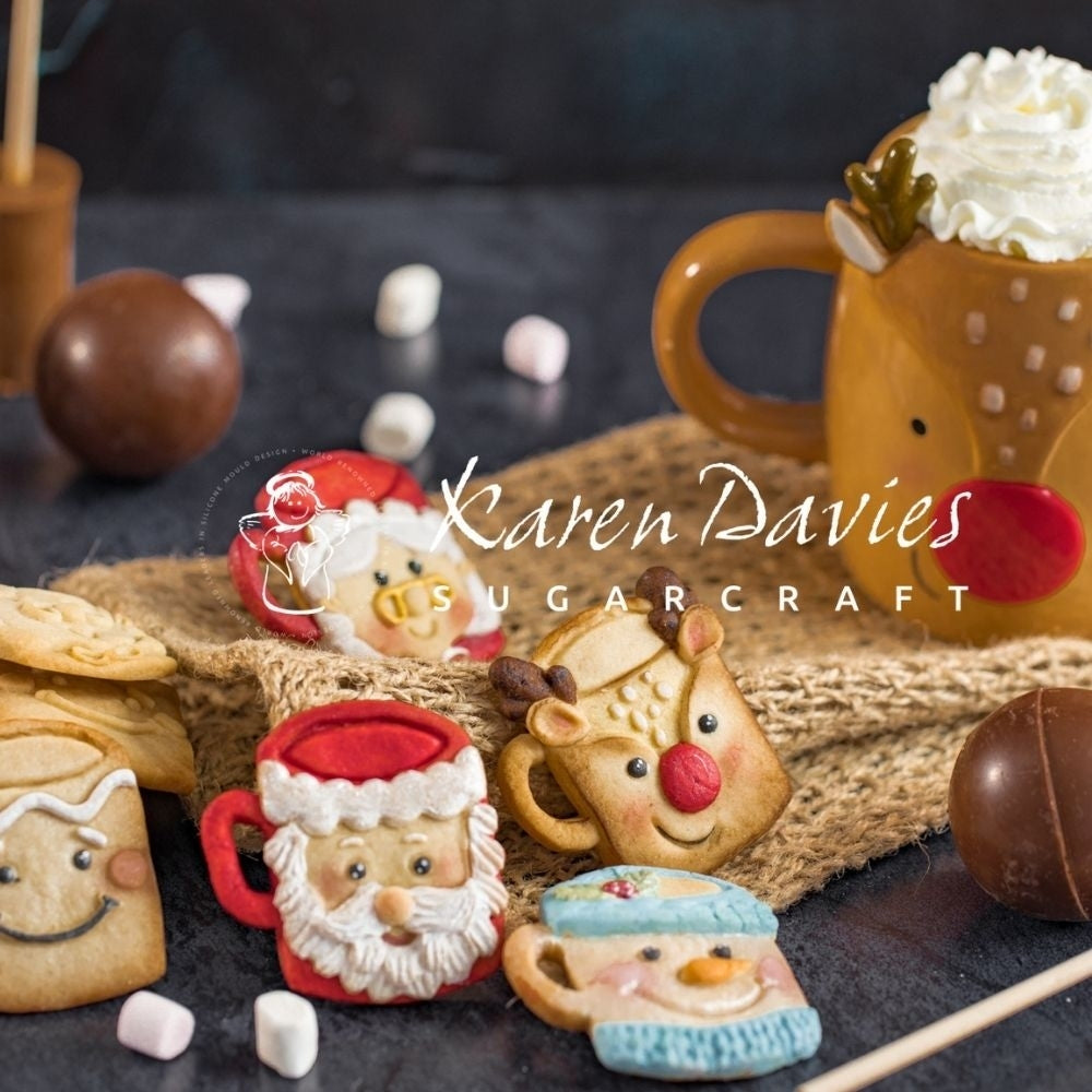 Karen Davies Festive Mugs Mould