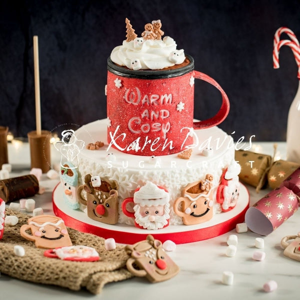 Karen Davies Festive Mugs Mould