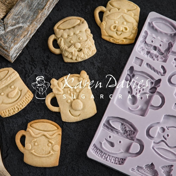 Karen Davies Festive Mugs Mould