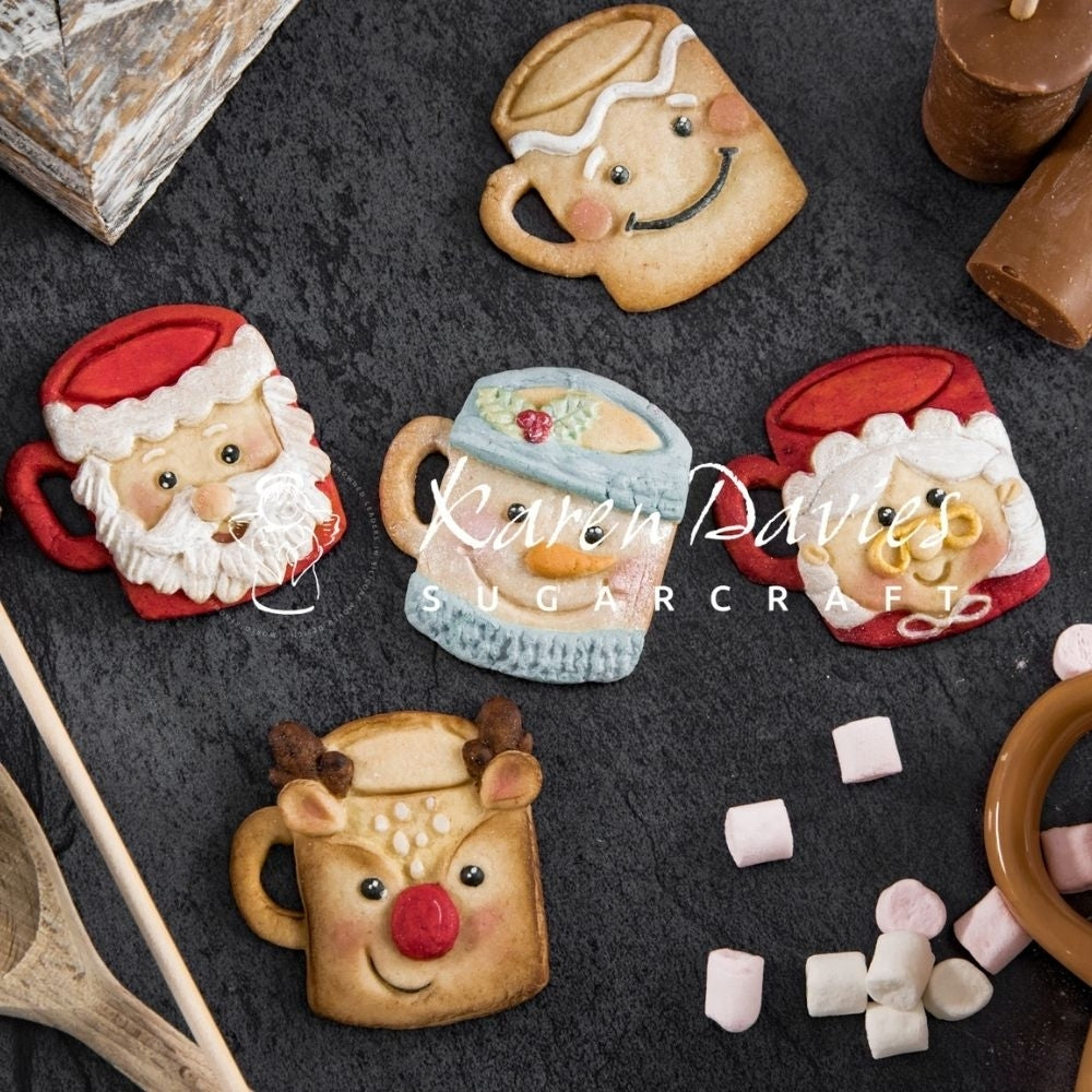 Karen Davies Festive Mugs Mould