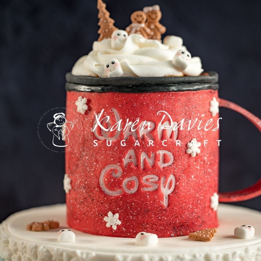 Karen Davies Festive Mugs Mould
