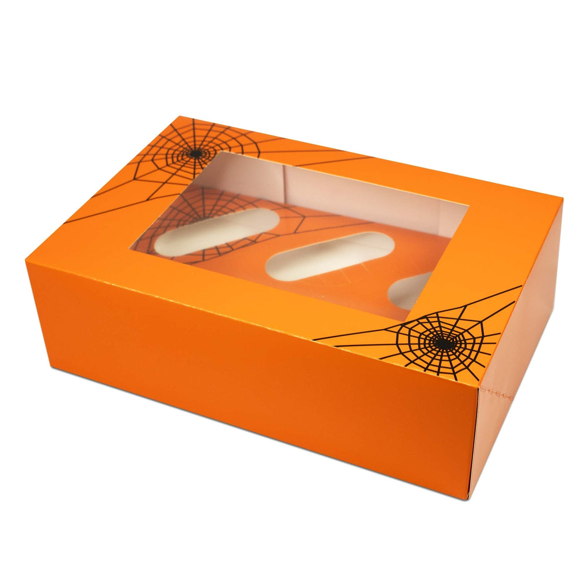 Simply Making Halloween Cobweb Satin Cupcake Box