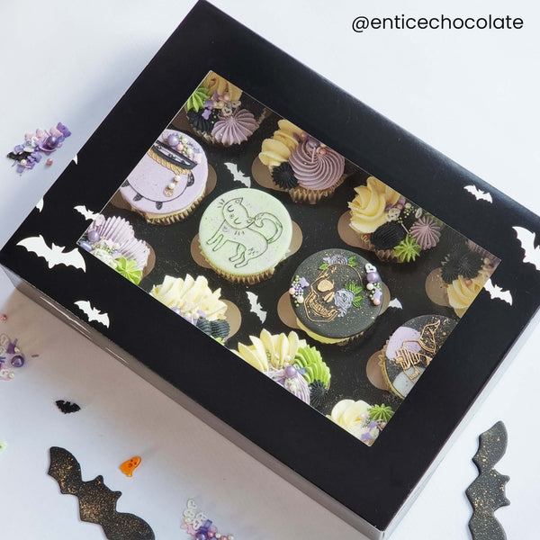Simply Making Halloween Bat Satin Cupcake Box
