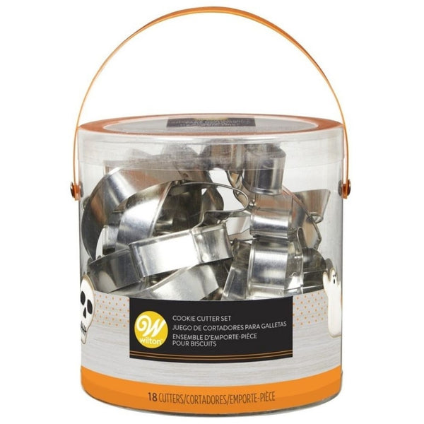 Wilton Halloween Metal Cookie Cutters x18
