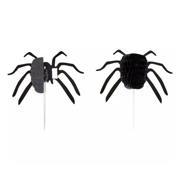 Wilton Spider Honeycomb Toppers x12