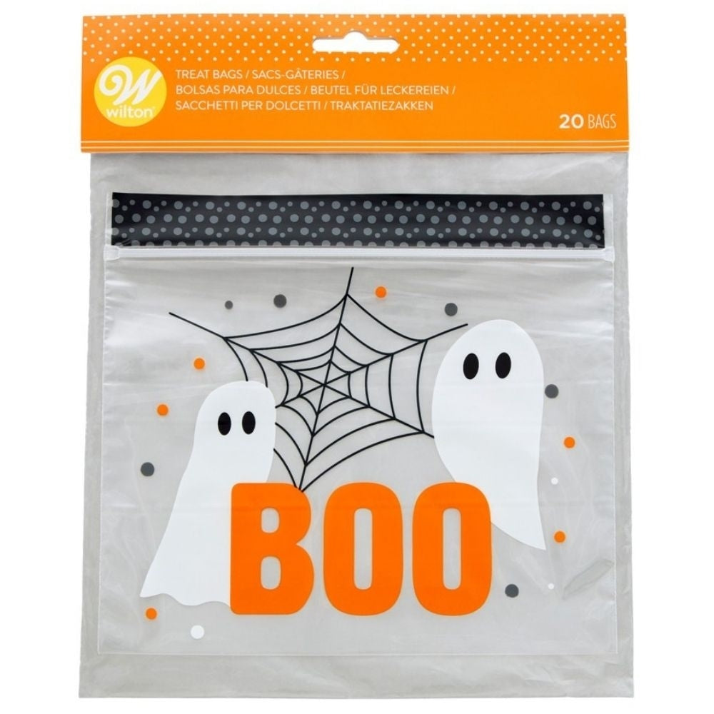 Wilton Happy Halloween' Resealable Treat Bags x20