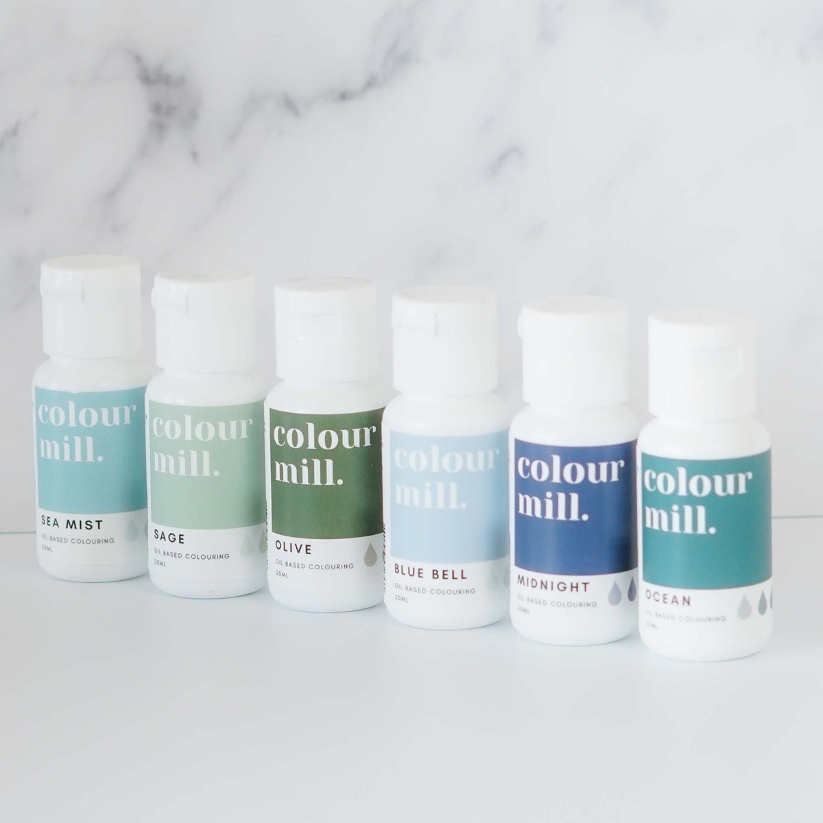 Colour Mill Coastal Colours - Gift Set of 6 Oil Based Colouring