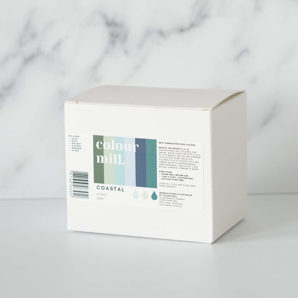 Colour Mill Coastal Colours - Gift Set of 6 Oil Based Colouring