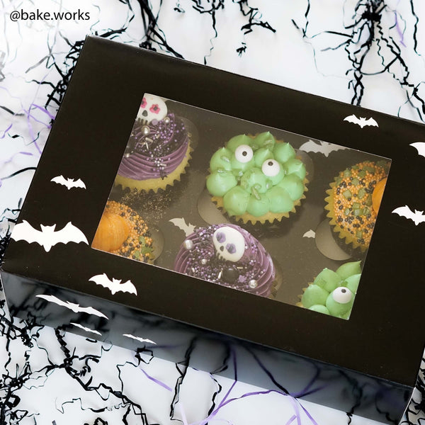 Simply Making Halloween Bat Satin Cupcake Box