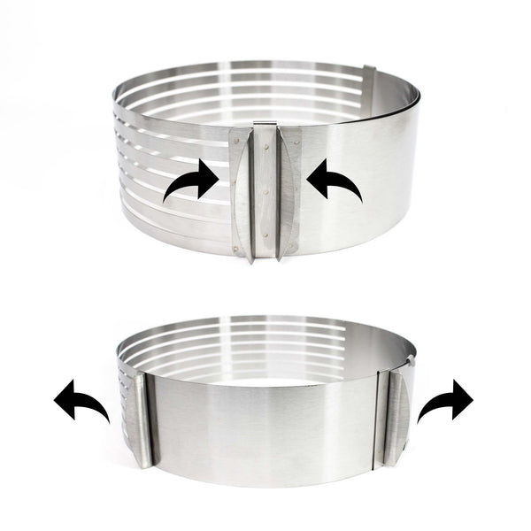 Simply Making Adjustable Cake Slice Ring