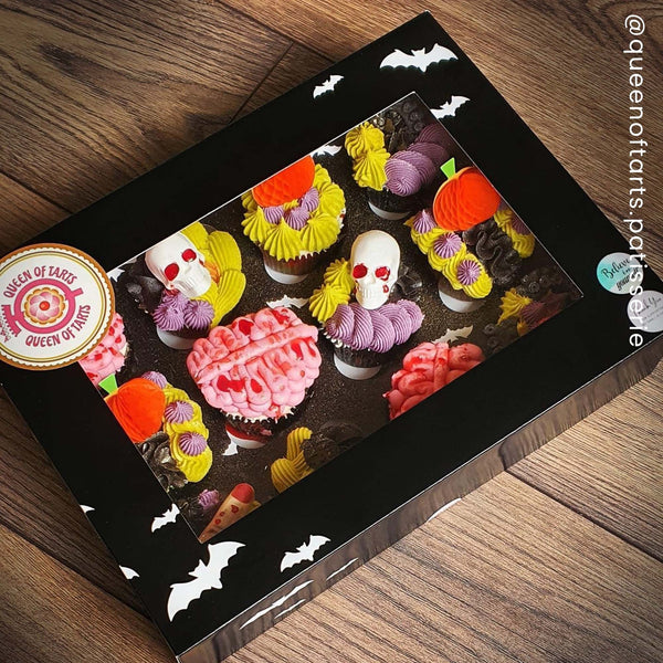 Simply Making Halloween Bat Satin Cupcake Box