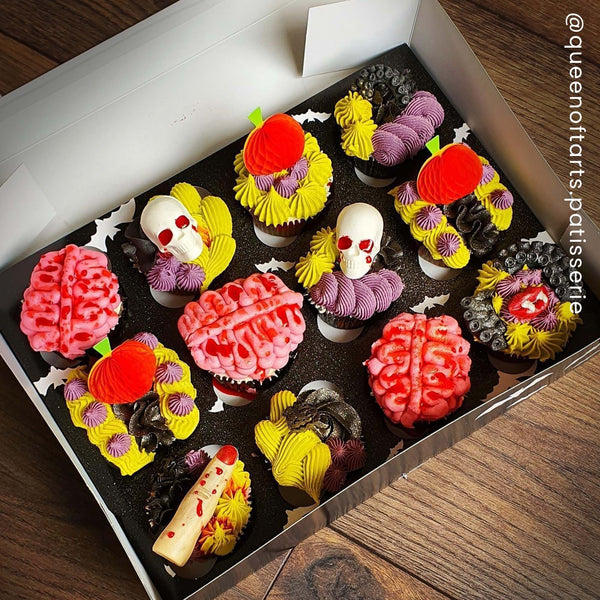 Simply Making Halloween Bat Satin Cupcake Box