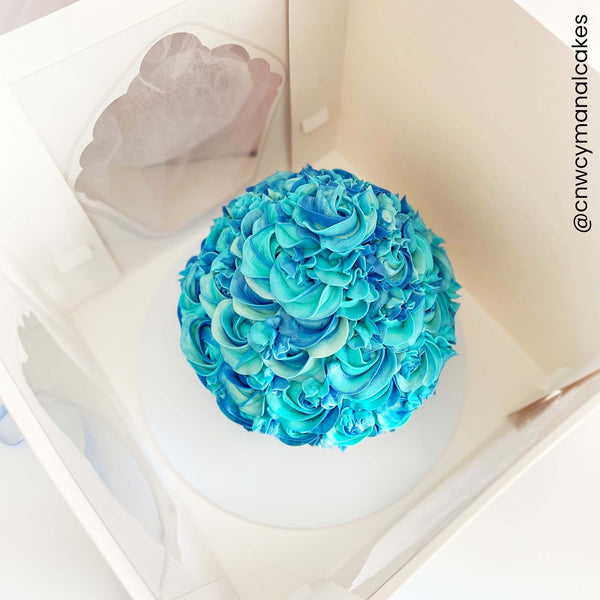 Simply Making White - 10 Inch Luxury Satin Finish Giant Cupcake Box