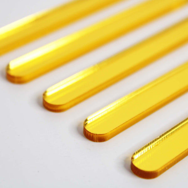 Make A Wish Metallic Cakesicle Sticks x 12 - Gold