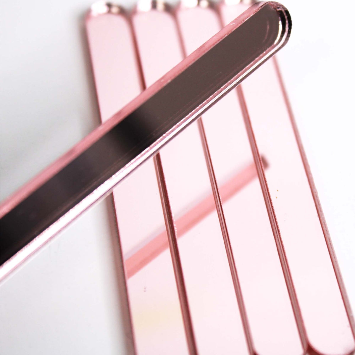 Make A Wish Metallic Cakesicle Sticks x 12 - Rose Gold