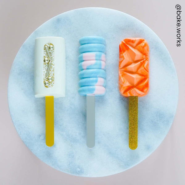Make A Wish Glitter Cakesicle Sticks x 12
