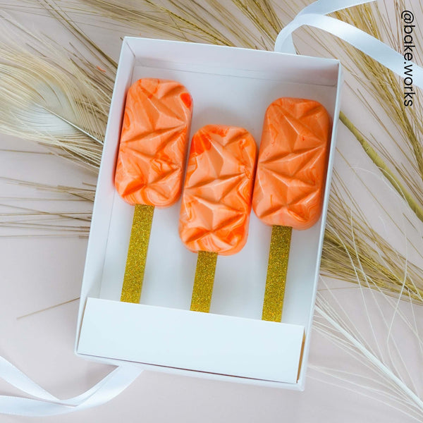 Make A Wish Glitter Cakesicle Sticks x 12