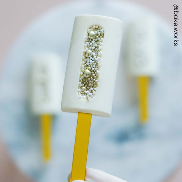 Make A Wish Metallic Cakesicle Sticks x 12 - Gold