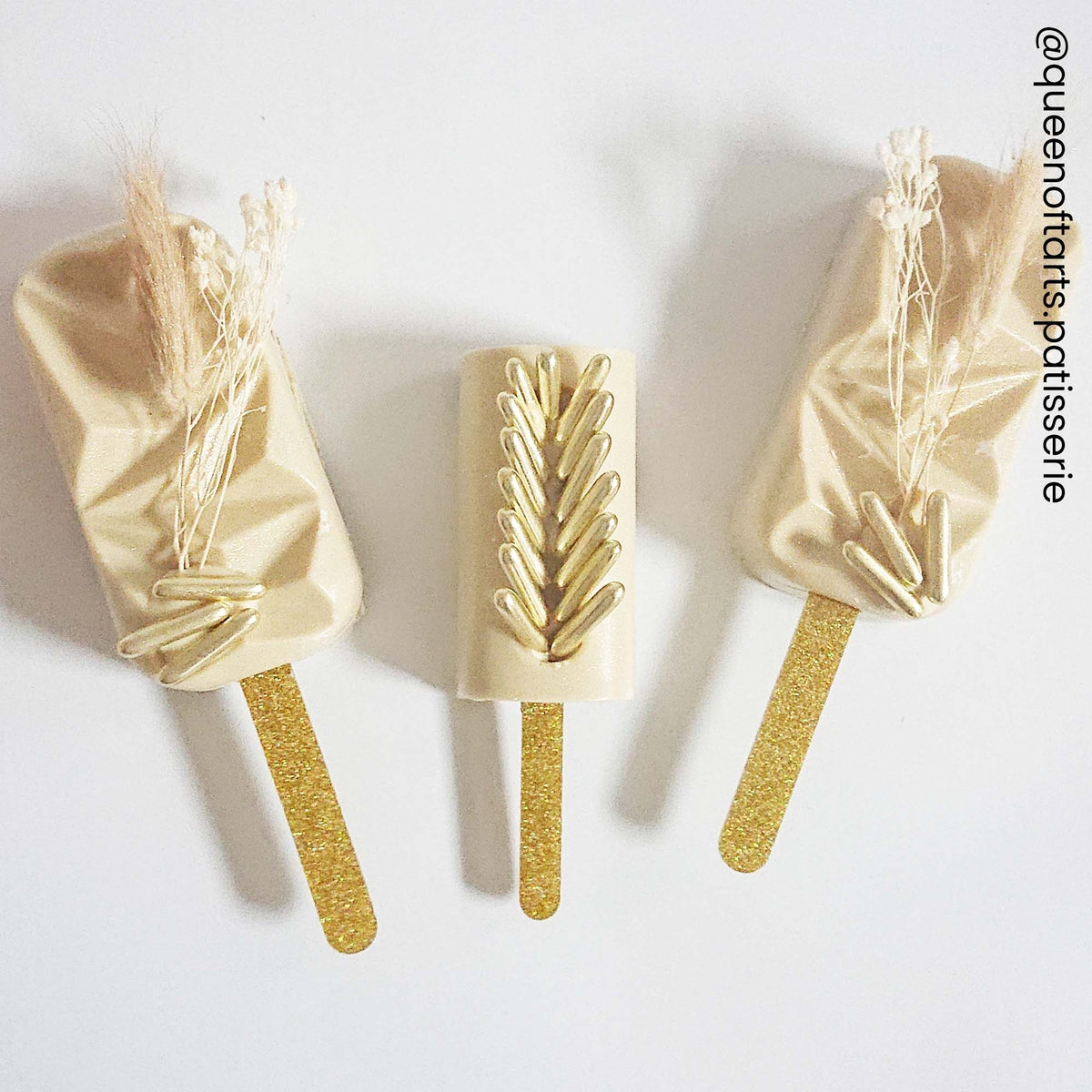 Make A Wish Glitter Cakesicle Sticks x 12