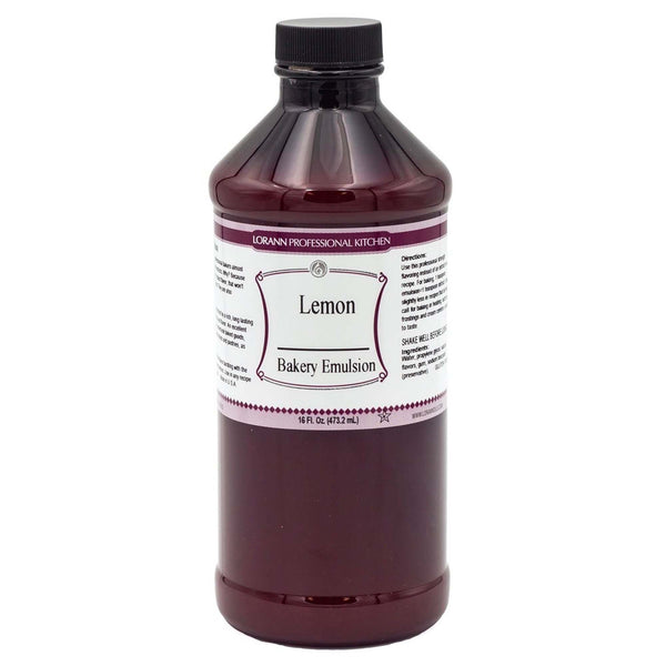 LorAnn Natural Lemon Baking Emulsion 16oz