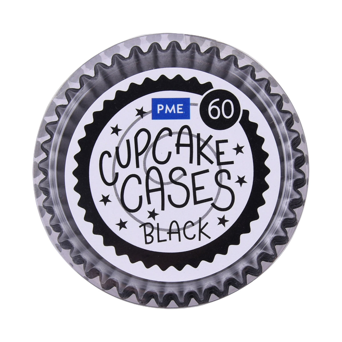 PME Black Cupcake Cases x 60
