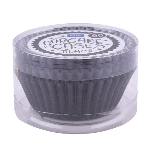 PME Black Cupcake Cases x 60