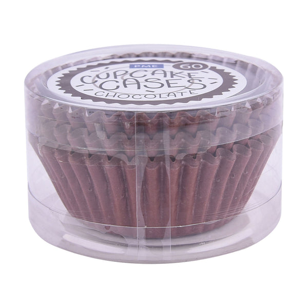 PME Chocolate Brown Cupcake Cases x 60
