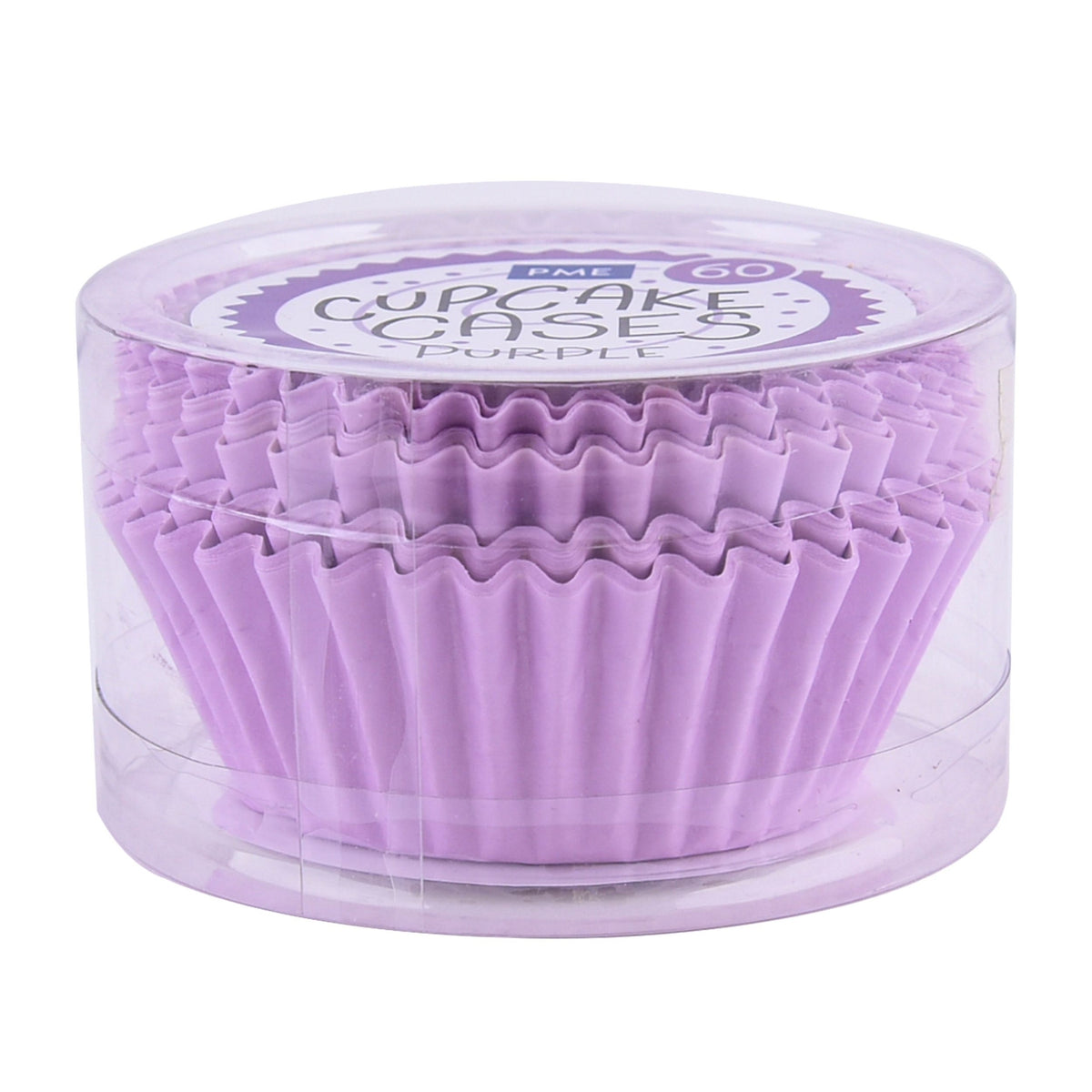 PME Purple Cupcake Cases x 60