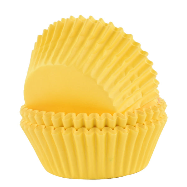 PME Yellow Cupcake Cases x 60