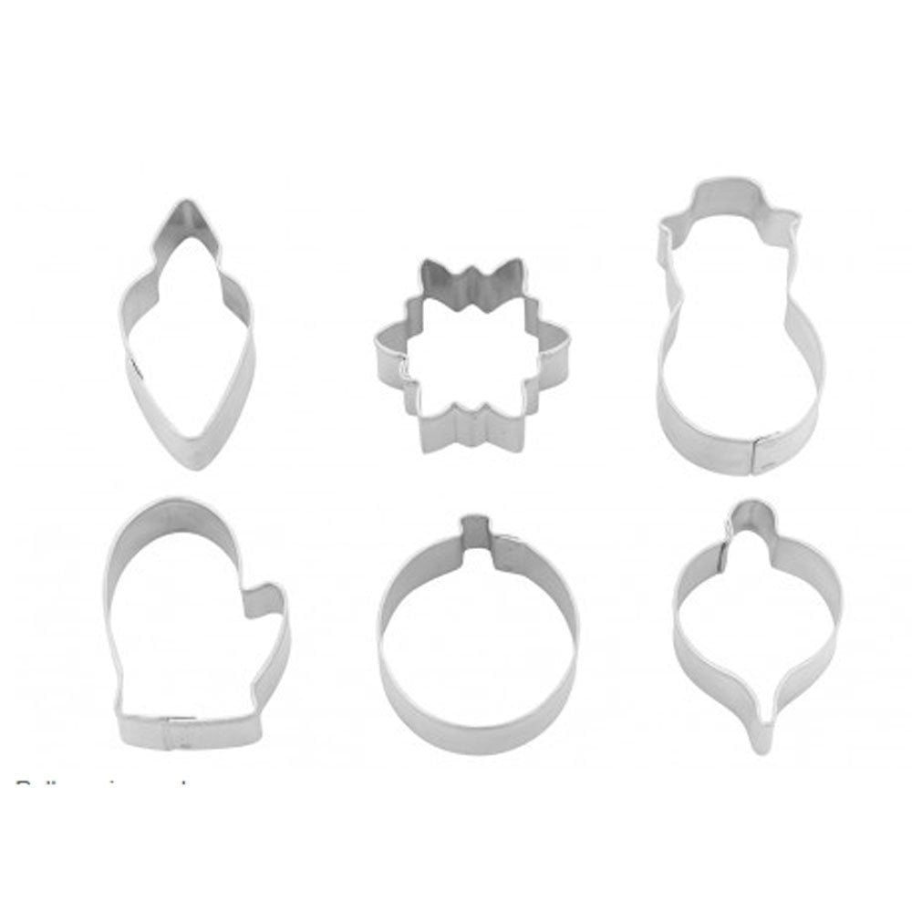 Wilton Christmas Tree Assorted Mini Cutters - Set of 6