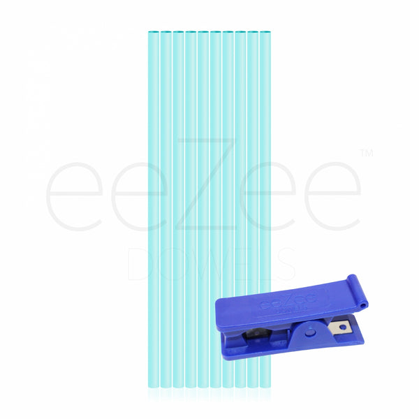 eeZee Dowels Pack of 10 - 12” Blue ROUND eeZee Dowels & Cutter