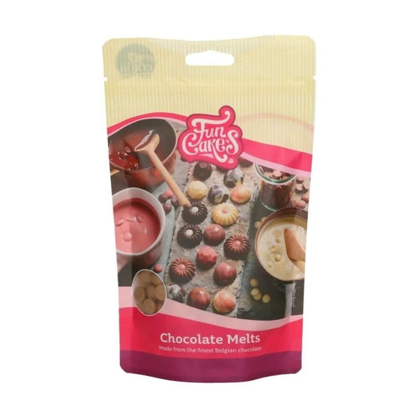 FunCakes Gold Chocolate Melts 200g