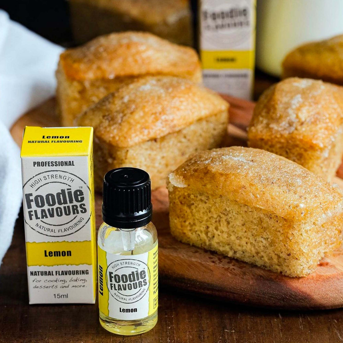 Foodie Flavours Lemon - Natural Food Flavouring 15ml
