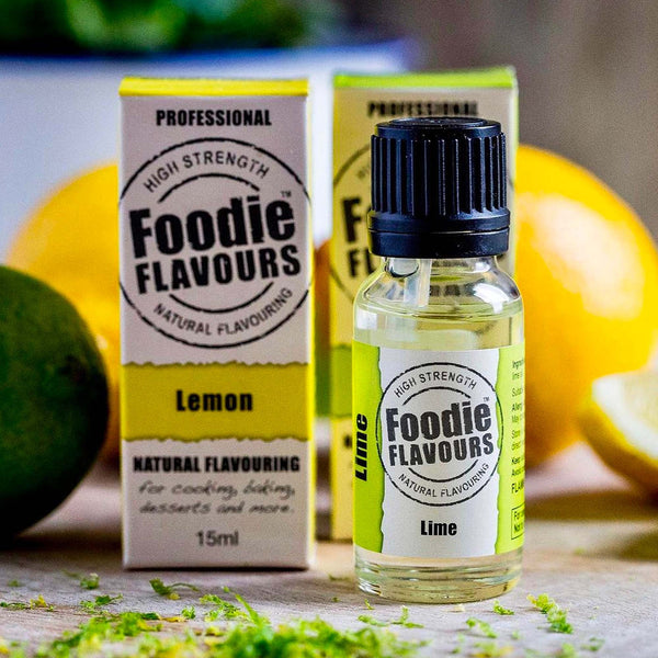 Foodie Flavours Lime - Natural Food Flavouring 15ml