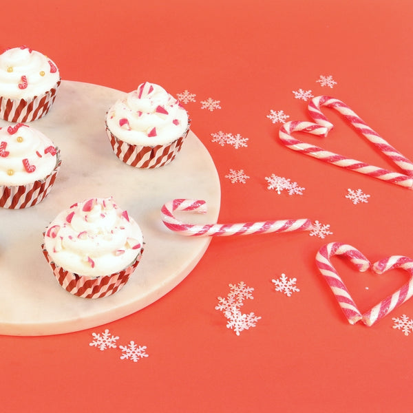 PME Candy Cane Foil Lined Cupcake Cases x 30
