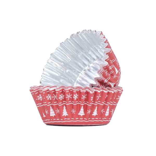 PME Christmas Jumper Foil Lined Cupcake Cases x 30