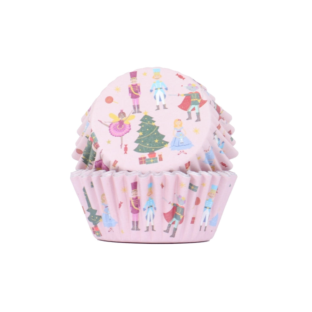 PME Nutcracker Foil Lined Cupcake Cases x 30